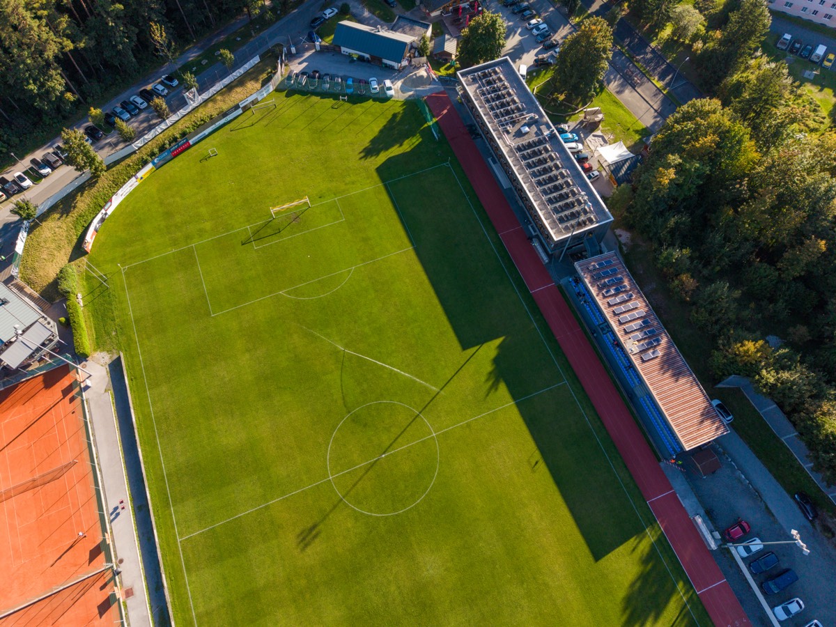 SaalfeldenArena Drohne